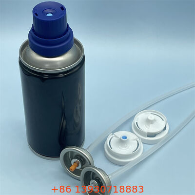 Válvula de aerosoles innovadora de un solo disparo para soluciones desinfectantes