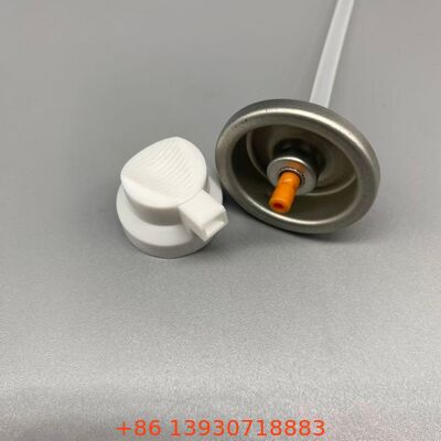 Válvula de aerosoles de champú seco con tecnología de distribución de polvo segura para el color