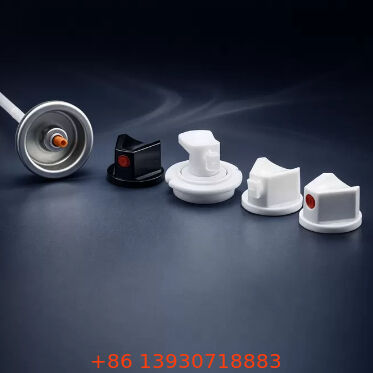 Válvula de aerosol de pintura masculina pre-coloreada avanzada para embalaje visualmente unificado