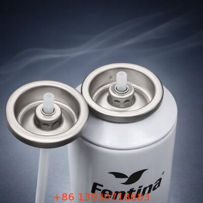 Válvula de aerosol para desodorante corporal con diseño a prueba de fugas y resistente a obstrucciones y tecnología de dispensación de 360° para latas de aluminio de ajuste universal