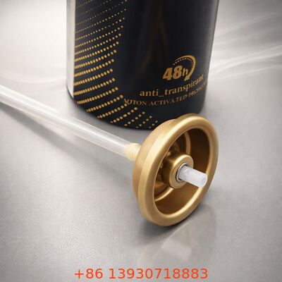 Válvula Aerosol para Desodorante Corporal de Aluminio de Una Pulgada con Control de Pulverización de Precisión para Cuidado Personal de Niebla Fina