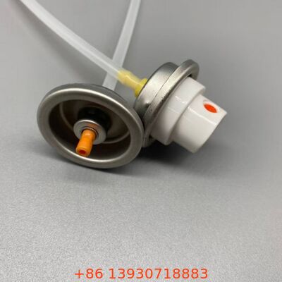 1 pulgada de limpieza de espuma válvula de aerosoles con tapa de cepillo integrado para el interior del coche de limpieza de spray