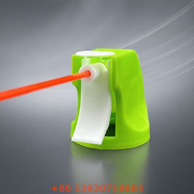 Pistola pulverizadora de gatillo de precisión con tubo de extensión y boquilla ajustable para latas de aerosol