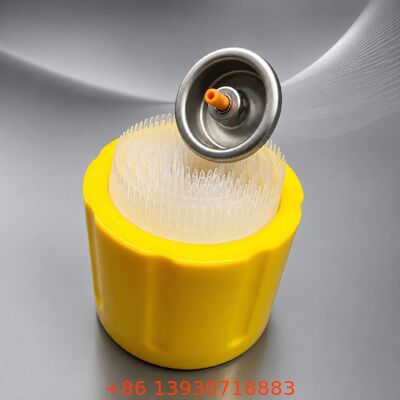 Válvula de aerosol de espuma de precisión y conjunto de tapa protectora