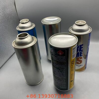 La hojalata vacía del aerosol de la barra de alta presión 18-21 del gas del casete puede 65m m 57m m