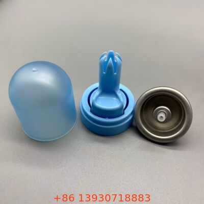 Válvula de aerosoles de mousse para cabello invertida con aluminio resistente a la corrosión y funcionalidad de 360 grados para una distribución continua y suave de espuma