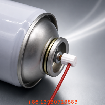 Precision One Inch High-Pressure Stream Tinplate Aerosol Valve for Carburetor Cleaner Applications