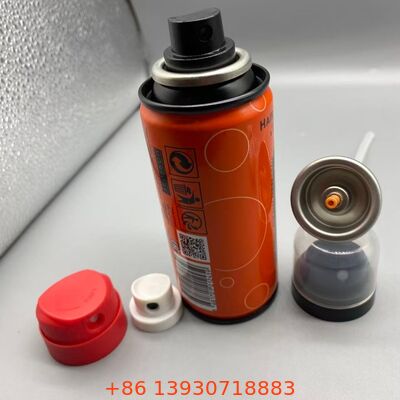 Rociador de pegamento para el cabello en aerosol con válvula de precisión, boquilla antiobstrucción y diseño resistente a productos químicos para fijación de extensiones de cabello