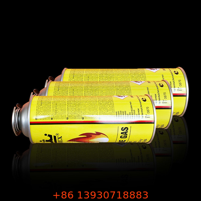 Válvula de gas de butano confiable con tallo especial para el control del combustible