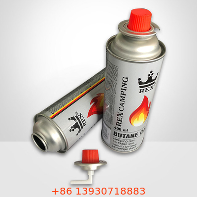 OEM europeo de la válvula 227g 250g del cartucho de gas del metal del EN 417 disponible
