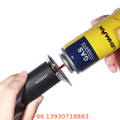 Válvula de recarga de encendedor de gas personalizada Adaptador de una pulgada con resorte de acero inoxidable