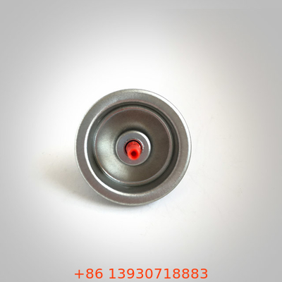 Válvula de encendedor recargable de hojalata de 25,4 mm con componente de adaptador