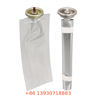 Bolsa de aerosol de acero inoxidable en spray de válvula para productos para el cuidado del cuerpo