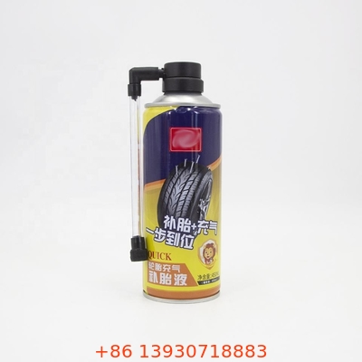 Cubiertas de aerosol para inflador de neumáticos en aerosol