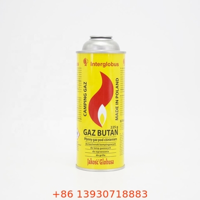Cartucho de gas butano a prueba de explosiones de 220 g