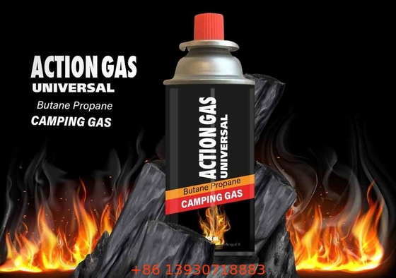 cilindro de gas de butano de 65 x 158 mm para uso industrial con logotipo personalizable