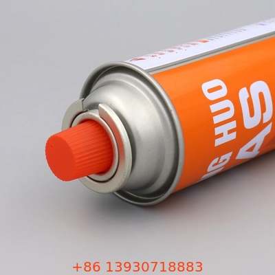 cilindro de gas de butano de 65 x 158 mm para uso industrial con logotipo personalizable