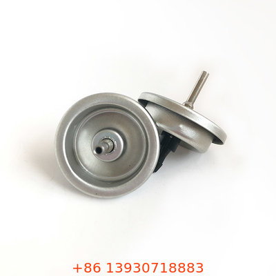 Válvula de encendedor de gas recargable hecha de metal y plástico