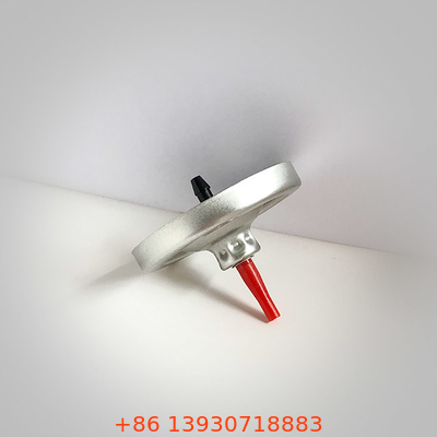 Válvula de reabastecimiento del encendedor de plástico - Válvula de gas de butano de plástico de color rojo