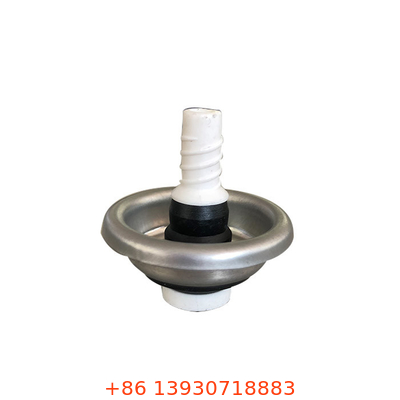 Tipo de tubo Válvula de aerosol limpiador de espuma de PU con tubo y tapa para latas de materiales de construcción de aerosol