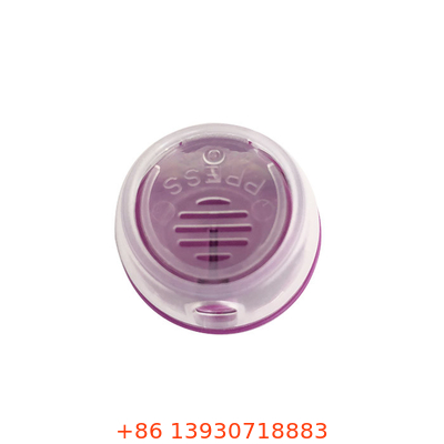 Durable Purple 35mm Aerosol Spray Cap para lata de aluminio del bote