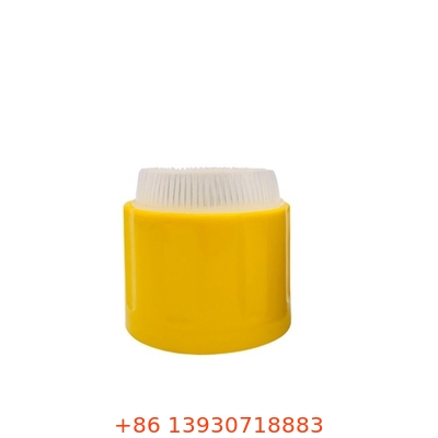 Casquillo amarillo del espray de aerosol de los PP no recargable para el bote de la hojalata