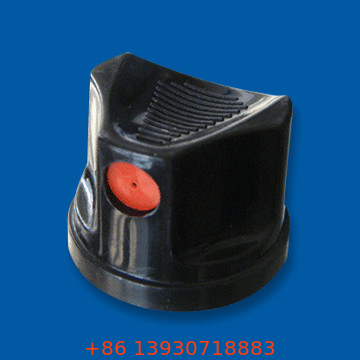 Boquilla de pintura en aerosol con actuador de aerosol PP negro 0.64 mm