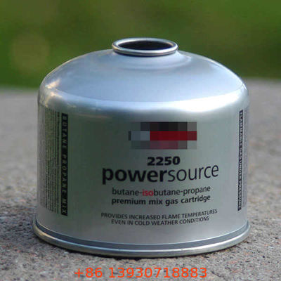 Botella de gas butano de tamaño viaje para furgonetas camper, con diseño que ahorra espacio y fácil almacenamiento