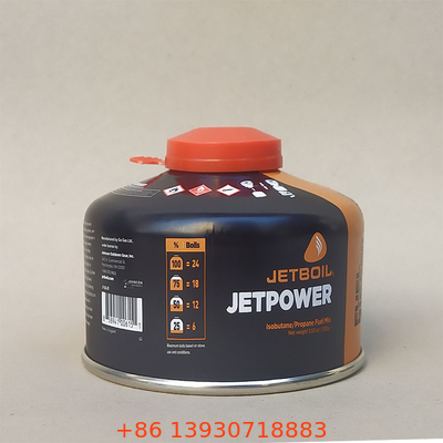 Bote de butano antioxidante de 100g, estufa de Gas portátil, bote de butano de 220ml