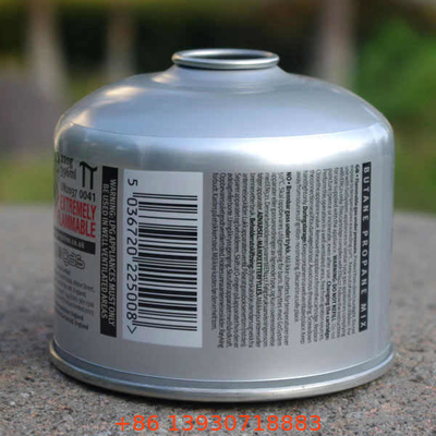 Envases de gas de propano-butano de uso industrial de uso pesado 500 g, alta potencia de llama