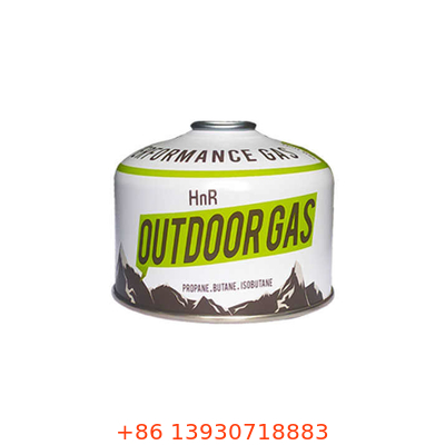 Envases de gas de propano-butano de alta eficiencia para acampar y cocinar al aire libre Capacidad de 230 g