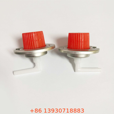 Válvula de control roja de las válvulas 1inch del bote del gas de la cubierta para la estufa de gas al aire libre