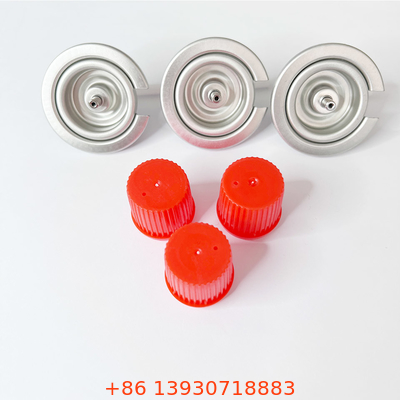 Válvula de control robusta de la estufa de Mini Aerosol Can Valve Portable de la vivienda con el tronco especial