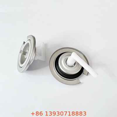 Válvula de gas butano para acampar de 25,4 mm para latas de aerosol de pared recta