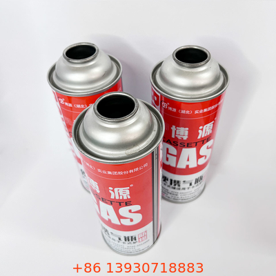 Logo Butane Gas Cylinder modificado para requisitos particulares para el bote caliente del pote 1 X