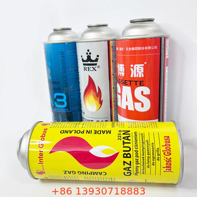 El combustible del propano puede tipo accesorio del bote 65*158 milímetro del gas del butano