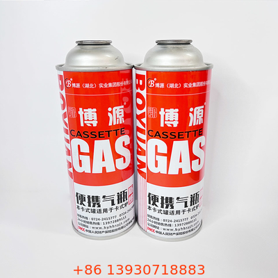Logo Butane Gas Cylinder modificado para requisitos particulares para el bote caliente del pote 1 X