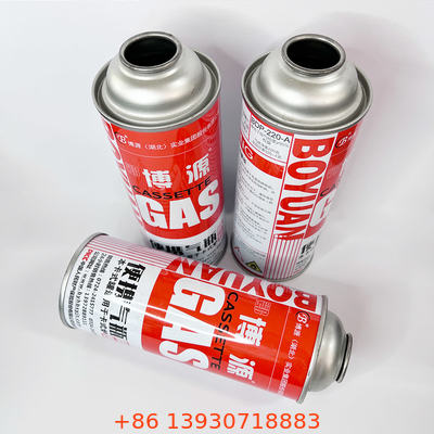 bote del bote 1X del gas del butano 220g/227g para la estufa que acampa de la BARBACOA del hogar