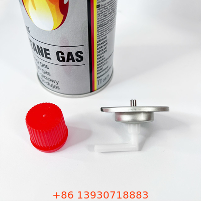 Válvula portátil del terraplén del butano de la válvula de gas del OEM que acampa con el tronco especial