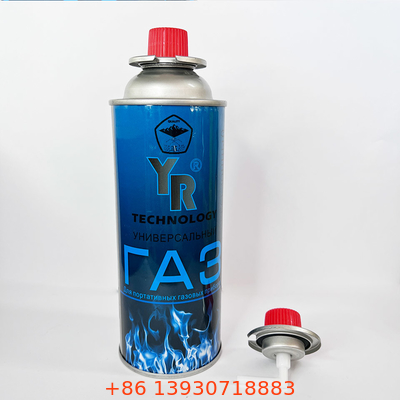 Válvula portátil del terraplén del butano de la válvula de gas del OEM que acampa con el tronco especial