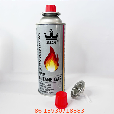 CMYK que imprime el mini cartucho del gas del butano 220g para la barbacoa que acampa