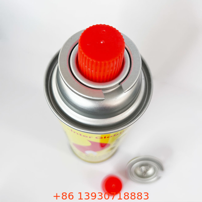 CMYK que imprime el mini cartucho del gas del butano 220g para la barbacoa que acampa