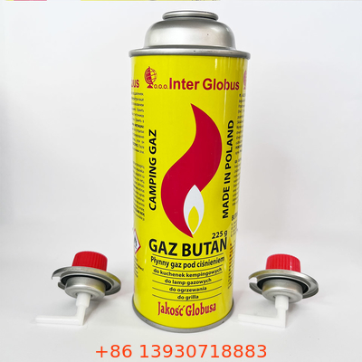 Bote recto del gas del butano de la pared para el bote caliente del pote 1 X incluido