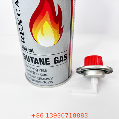 botella de gas del butano Tin Empty 227g del butano de 0.20m m que acampa del cartucho grueso del gas