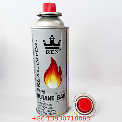 CMYK que imprime el mini cartucho del gas del butano 220g para la barbacoa que acampa