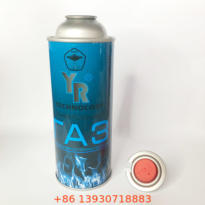 Válvula de gas portátil del butano del cartucho del aerosol una pulgada para Tin Cans
