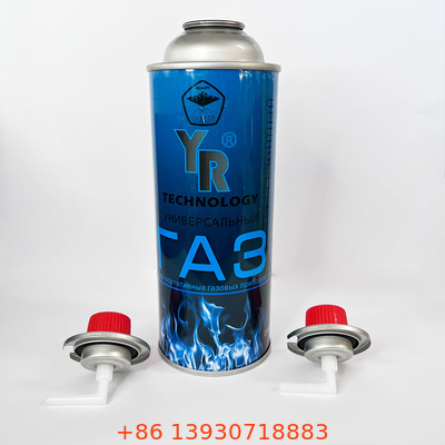Válvula de gas portátil del butano del cartucho del aerosol una pulgada para Tin Cans