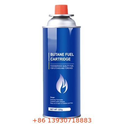 cartucho portátil del gas del butano 400ml para las estufas que acampan y las antorchas de la llama