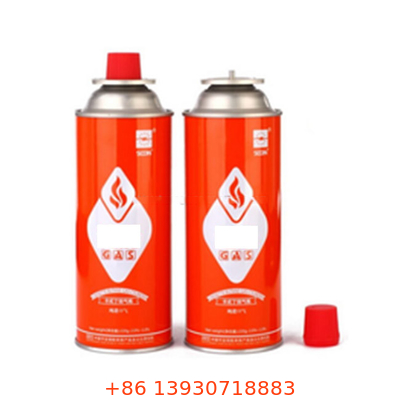 cartucho portátil del gas del butano 400ml para las estufas que acampan y las antorchas de la llama