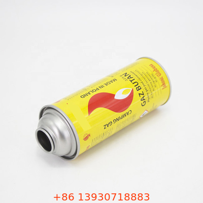 cartucho portátil del gas del butano 400ml para las estufas que acampan y las antorchas de la llama